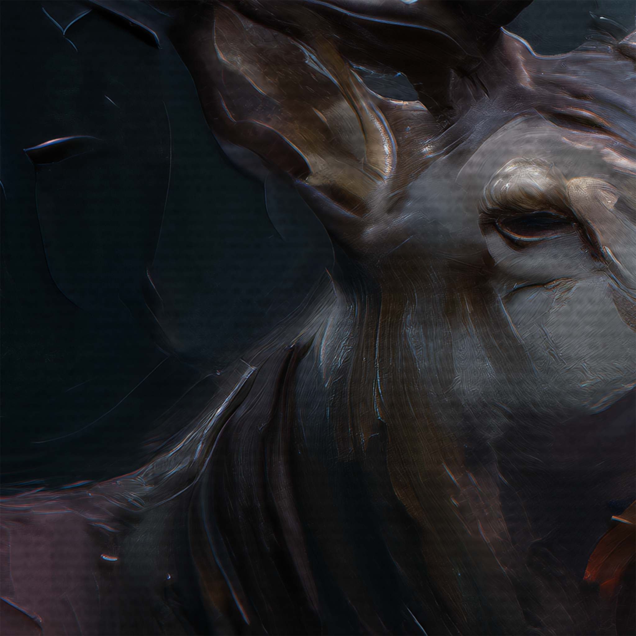 "STAG AT FIRST LIGHT" - LIMITED EDITION PRINTS 1/10