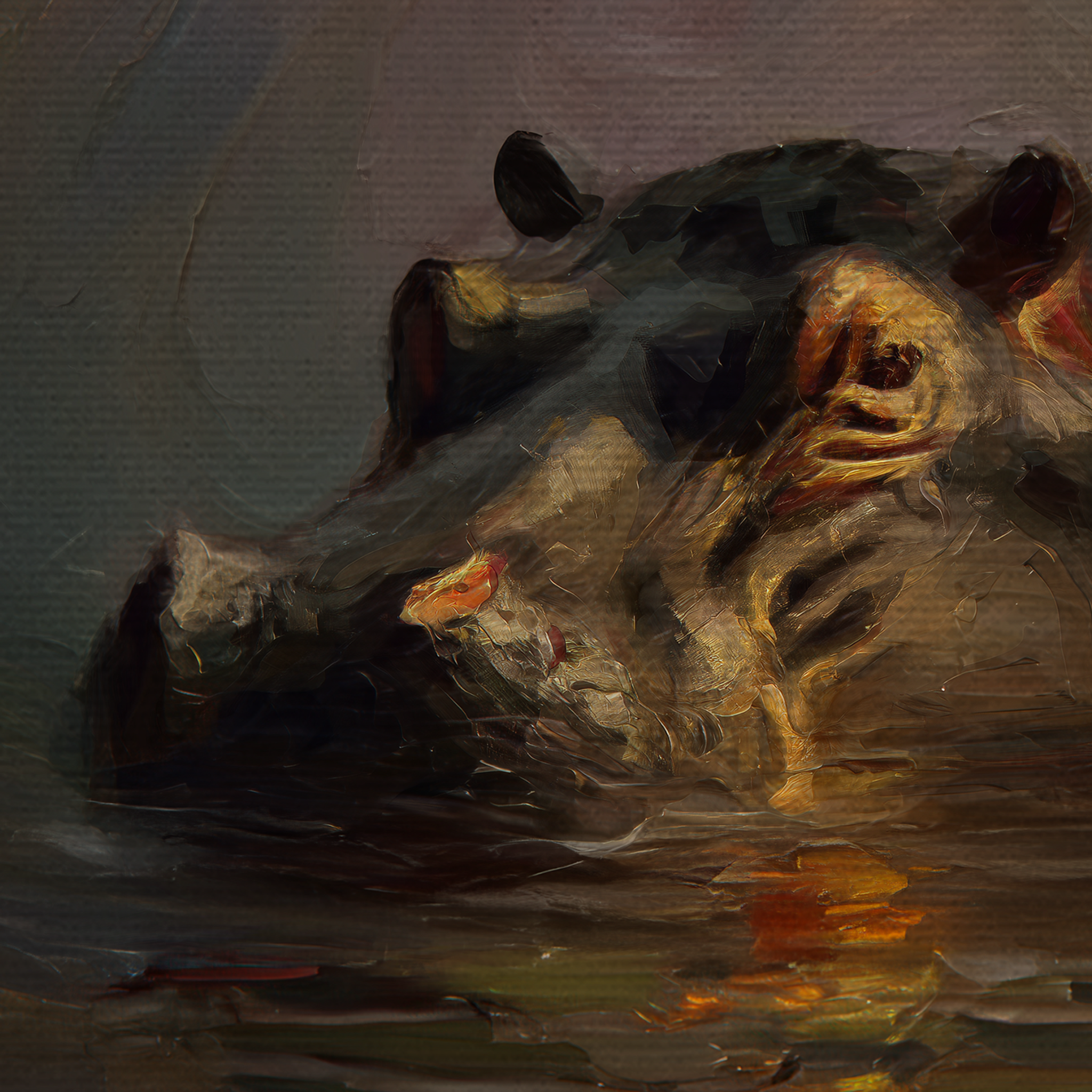 "TWILIGHT DOMINANCE" - ORIGINAL PAINTING